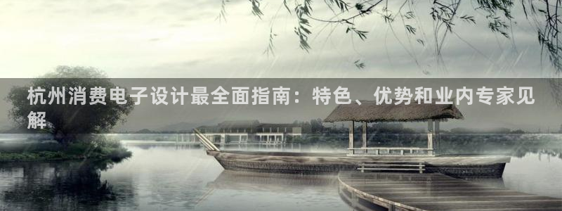 凯发k8国际(中国)官方网站·一触即发|杭州消费电子设计最全面指南:特色、优势和业内专家见
解